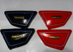 TAPADERA NEGRO, ROJO GN125