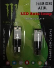 ACCESORIOS ROJO T10-COB-12SMD
