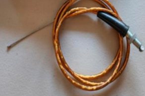 CABLE DE ACELERADOR 1/4 (REPUESTO) AMARILLO