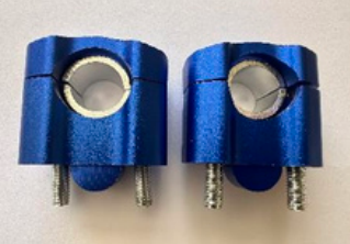 BASE PARA ADAPTAR TIMON (UNIVERSAL) AZUL