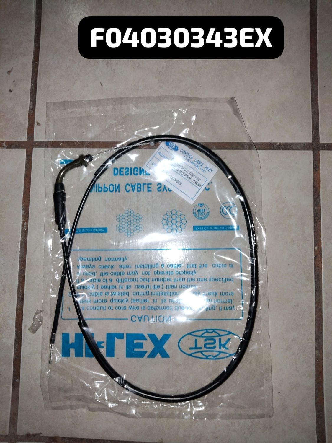 CABLE GAS IT 150Z 200Z