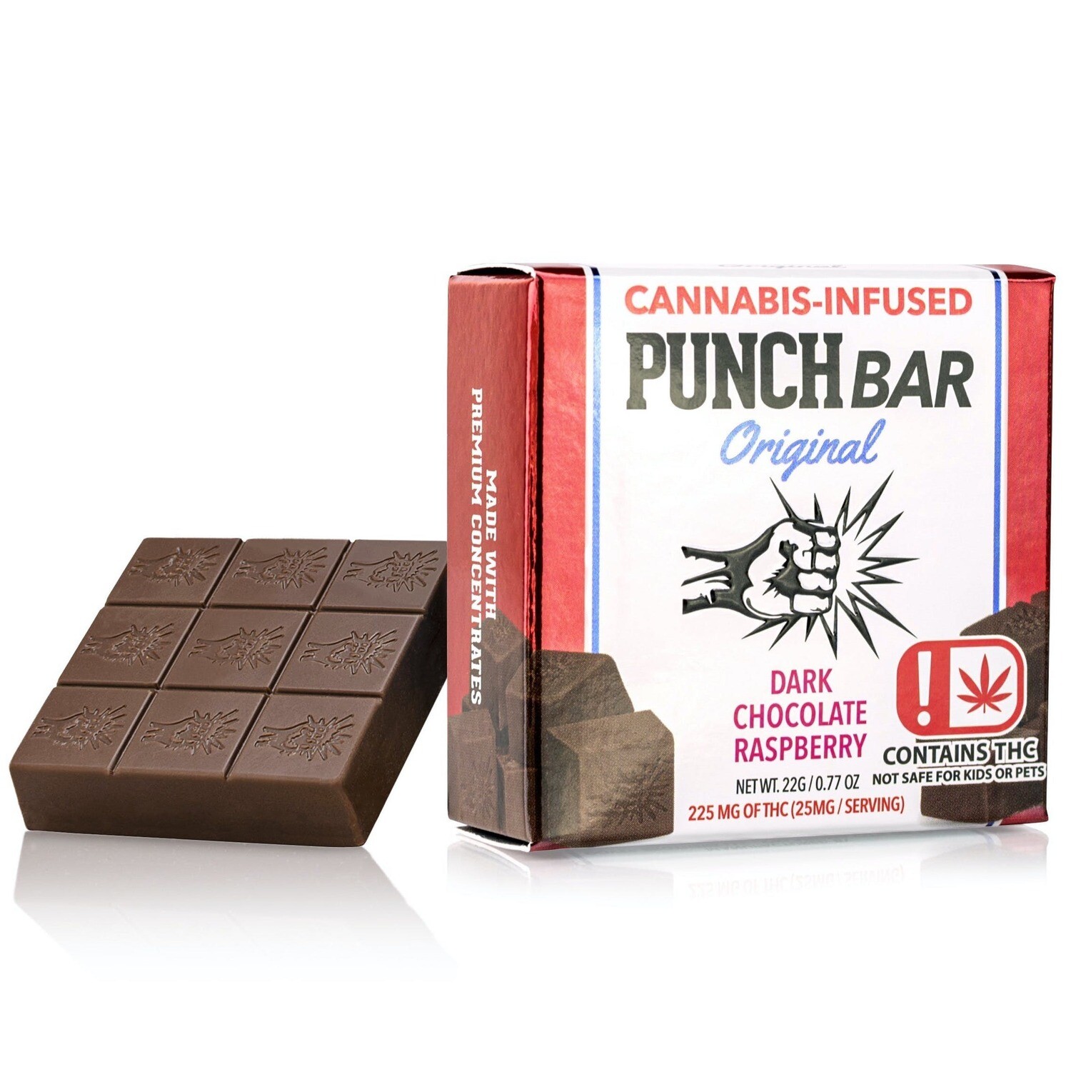 225mg Punch Bars (Chocolate or Cream)