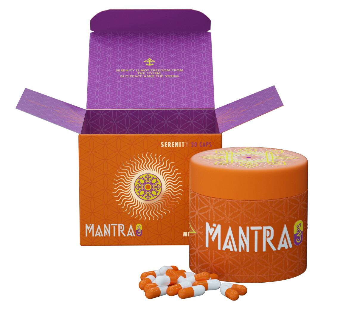 4g Serenity Mush/CBD Capsule