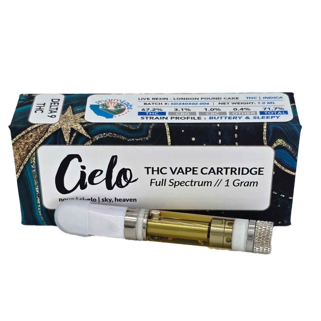 1g Cielo Live Resin Cartridges