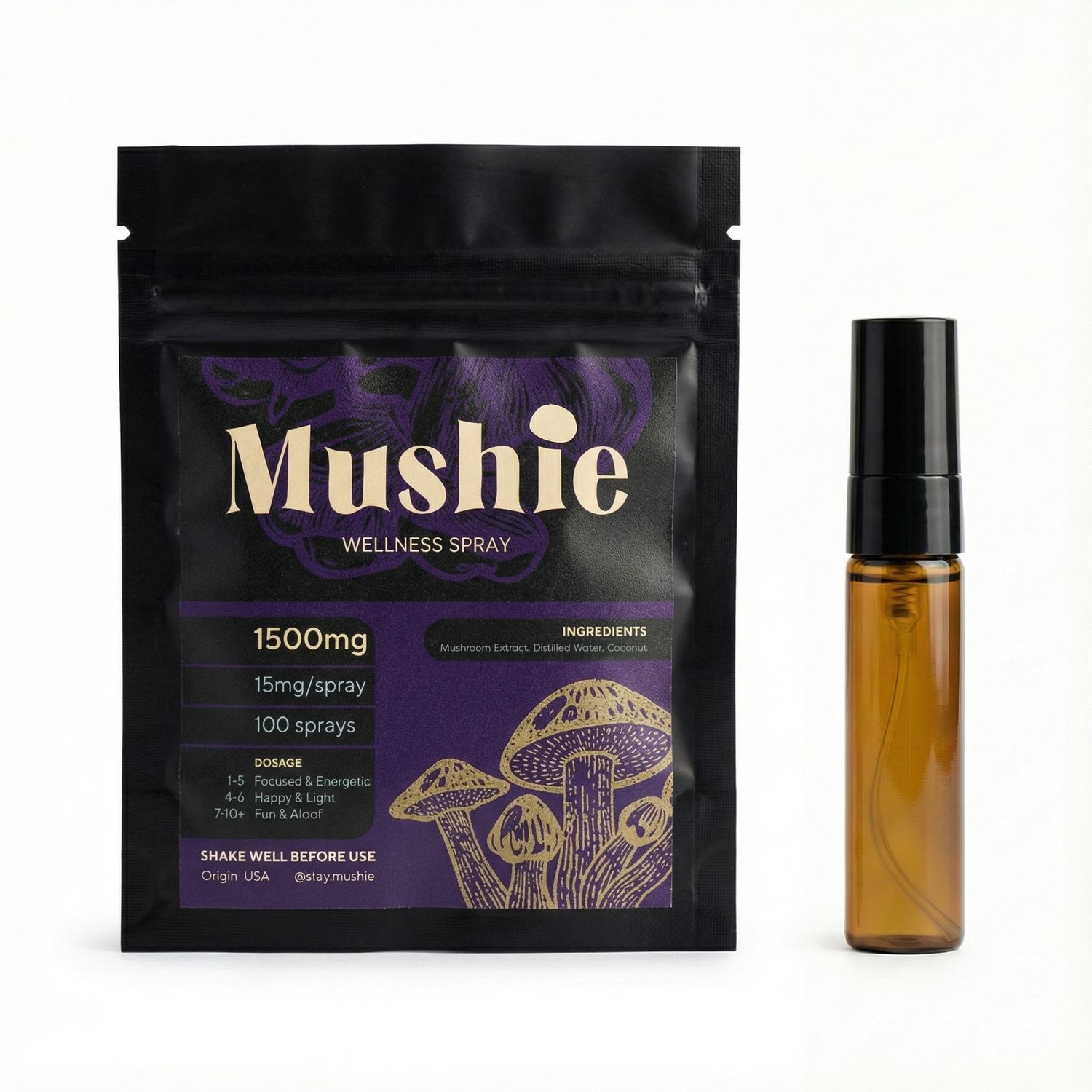 1500mg Mushie Wellness Spray