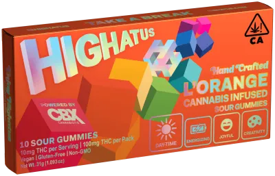 100mg Highatus Sour Gummies