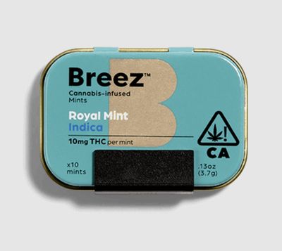 100mg Breez Mints (10mg Mints)