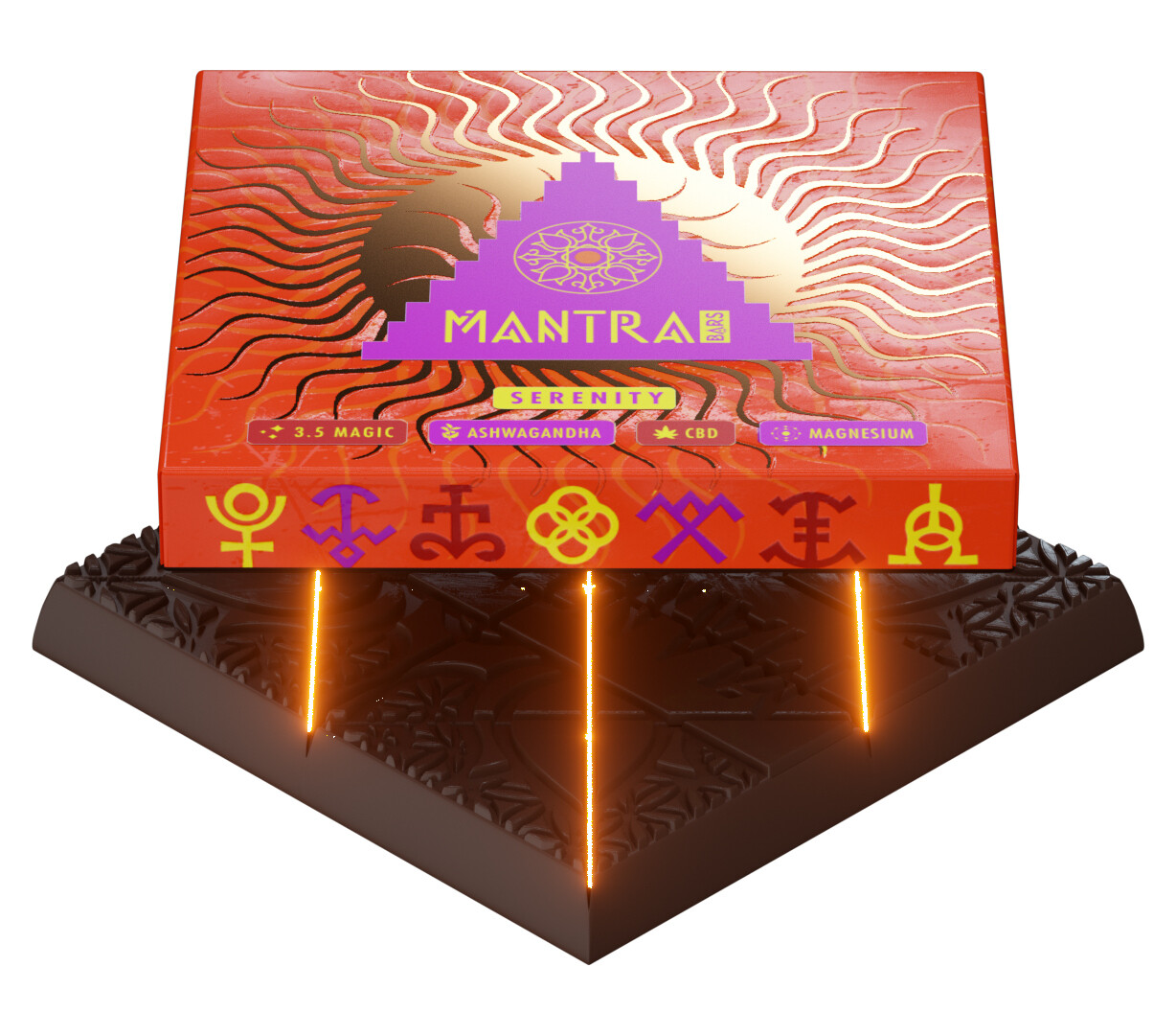 3.5g Serenity Mush/CBD Chocolate