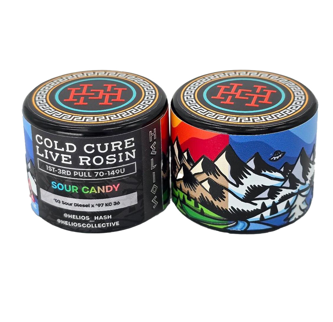 2g Helios Hash Cold Cure Live Rosin