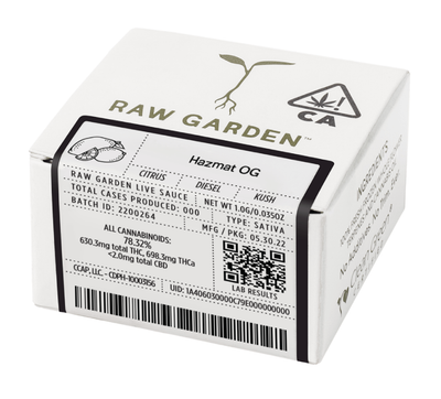 1g Raw Garden Live Sauce