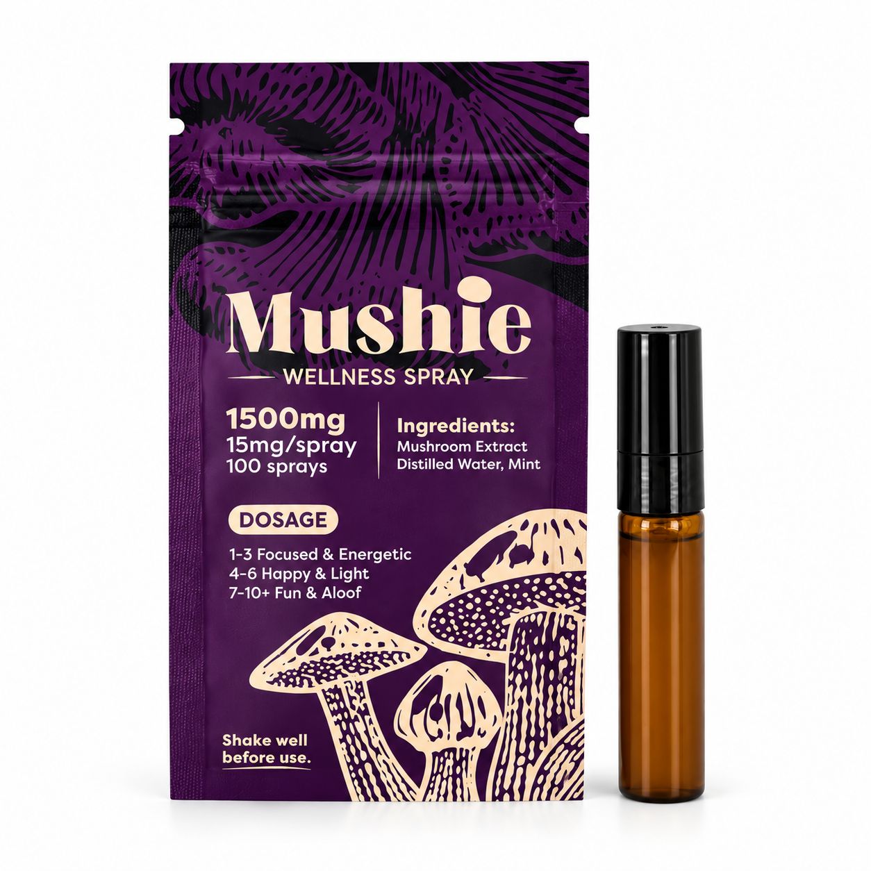 1500mg Mushie Wellness Spray