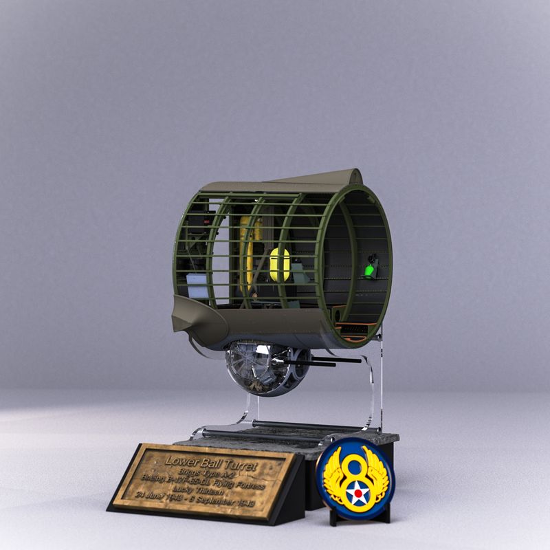 1/16th Ball Turret Section (Collector&#39;s Edition)