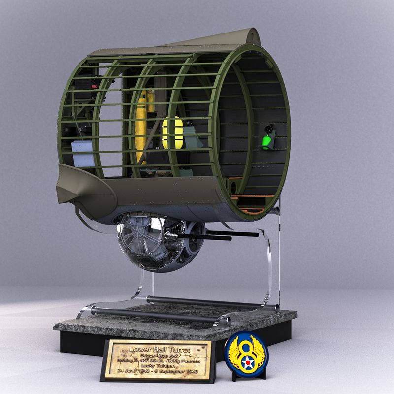 1/8th Ball Turret Section (Collector&#39;s Edition)