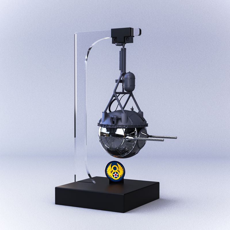 1/8th Standalone Ball Turret (Kit)