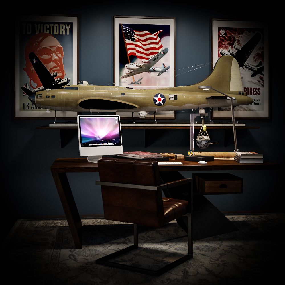 1/8th Ball Turret Section Collector&#39;s Edition (All Sections)