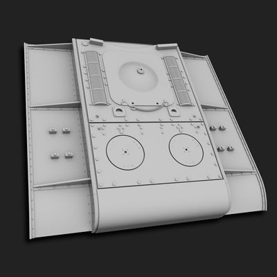 1/35th KV1 TypeC UpperHull