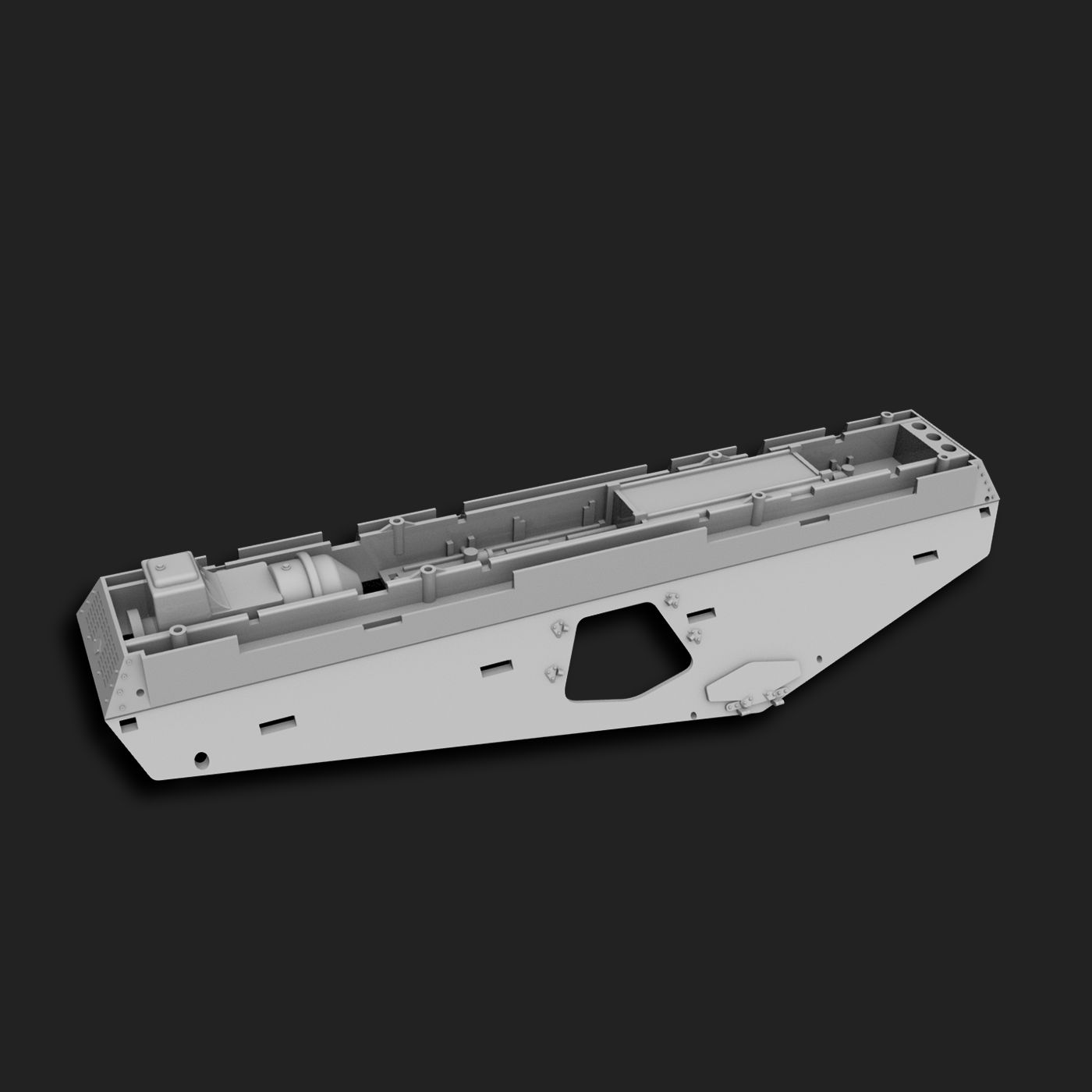 1/35th SDKFZ 232 LowerFrame
