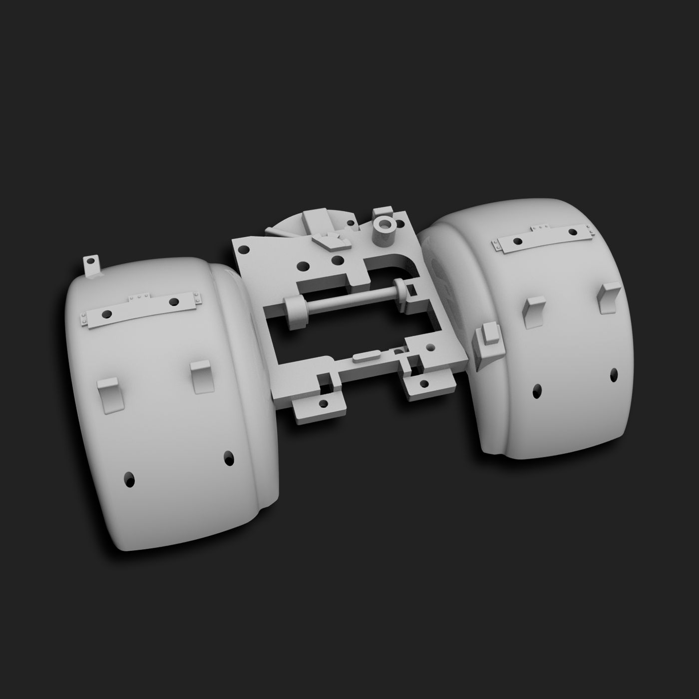 1/35th  88mm FLAK 3637 Fenders