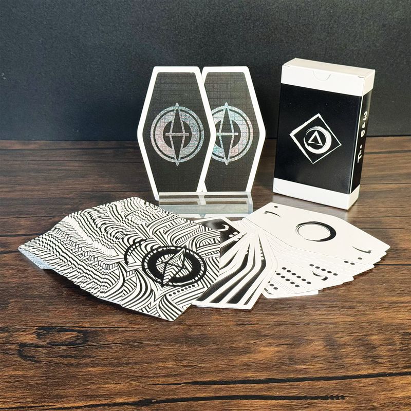 Sabacc Spike Black and White Edition Playing Cards