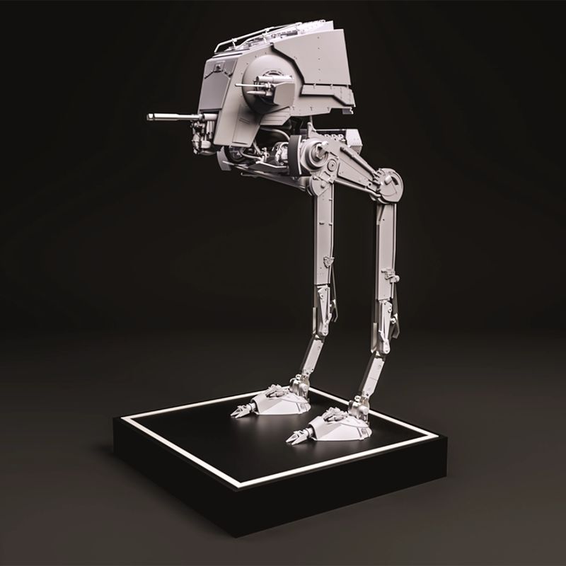 ESB ATST Chicken Walker - 1/24 - Model Kit