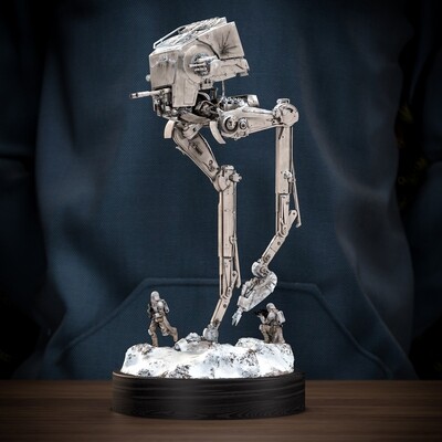 Mini ESB ATST Chicken Walker - 1/48 - Painted Statue