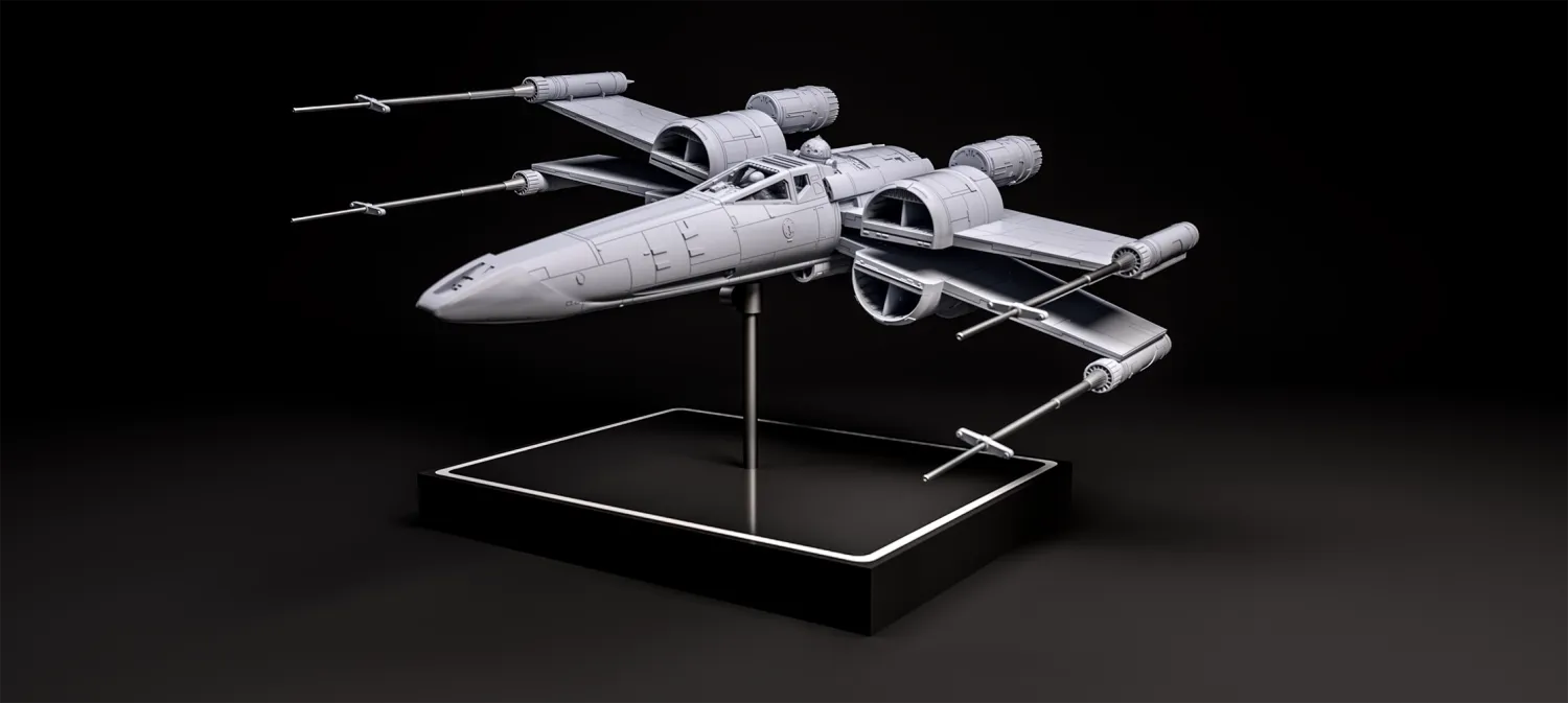 Concept Ralph McQuarrie X-Wing - 1/24 - Model Kit