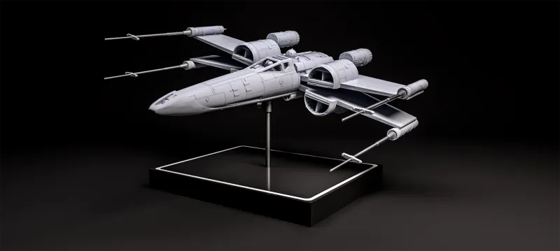 Concept Ralph McQuarrie X-Wing - 1/24 - Model Kit