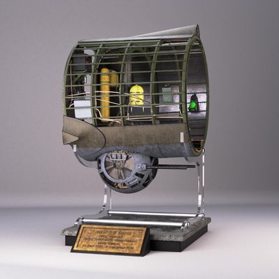 1/8th Ball Turret Section (Museum Series)