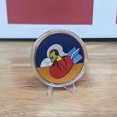 418TH Bomb Squadron Challenge Coin