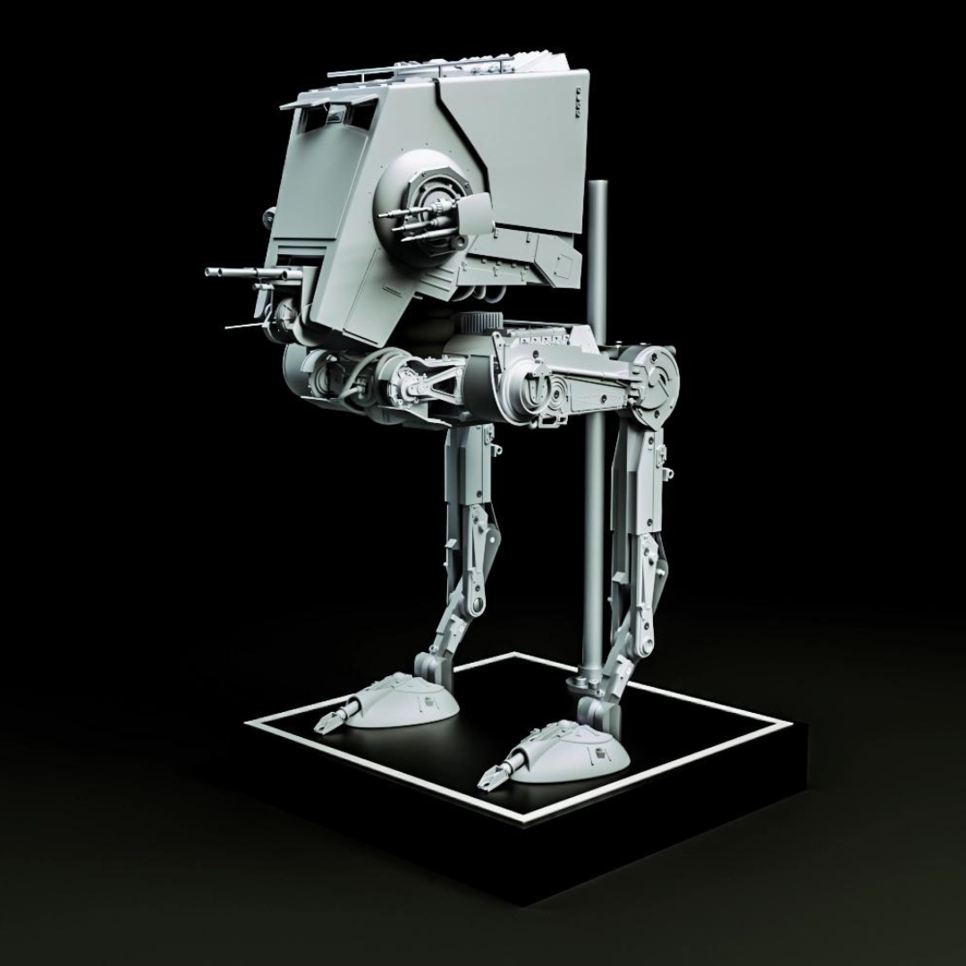 ROTJ ATST Chicken Walker - 1/24 - Painted Statue