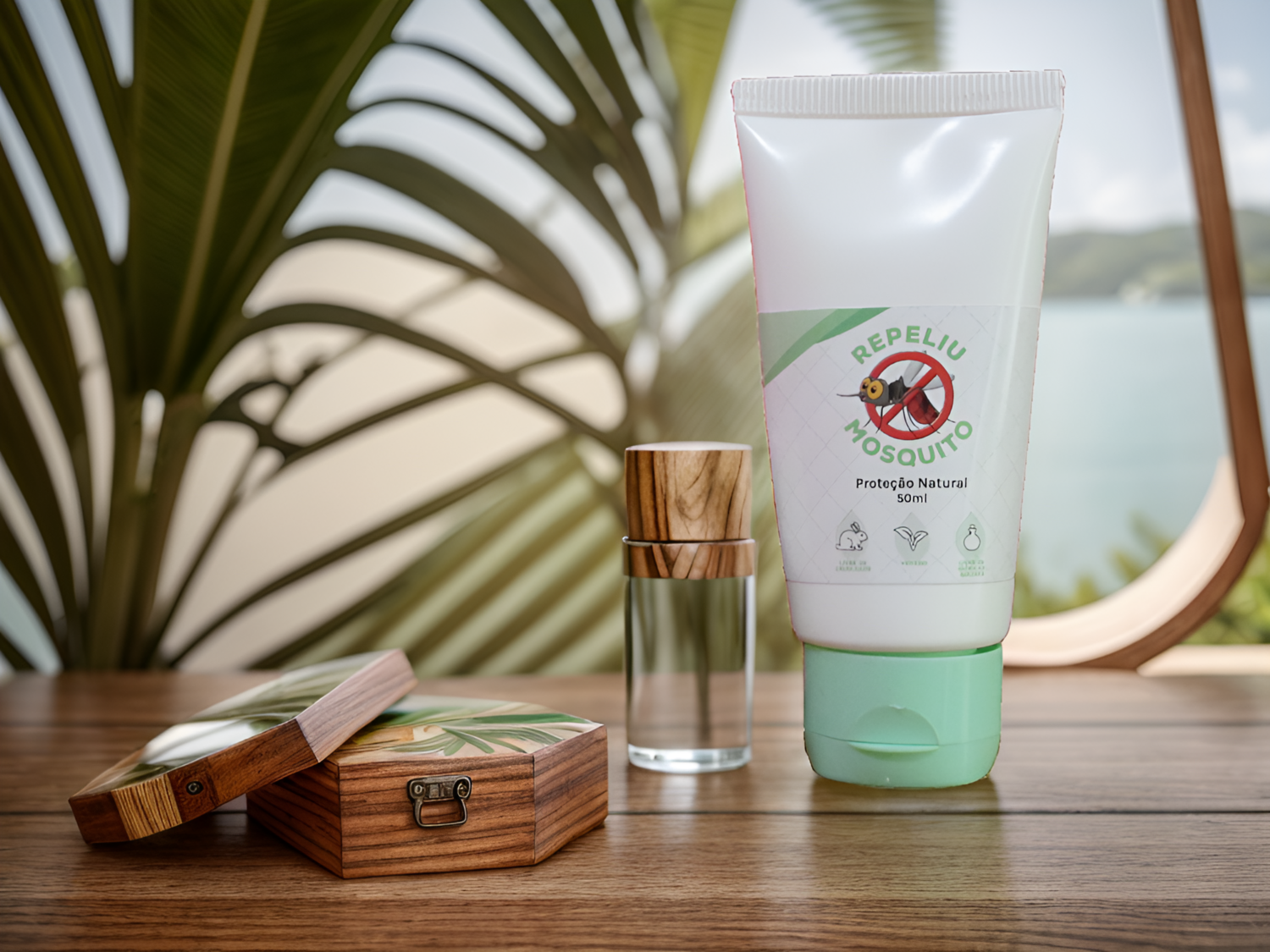 Repelente Gel Vegano. Sem álcool Crianças e Idosos