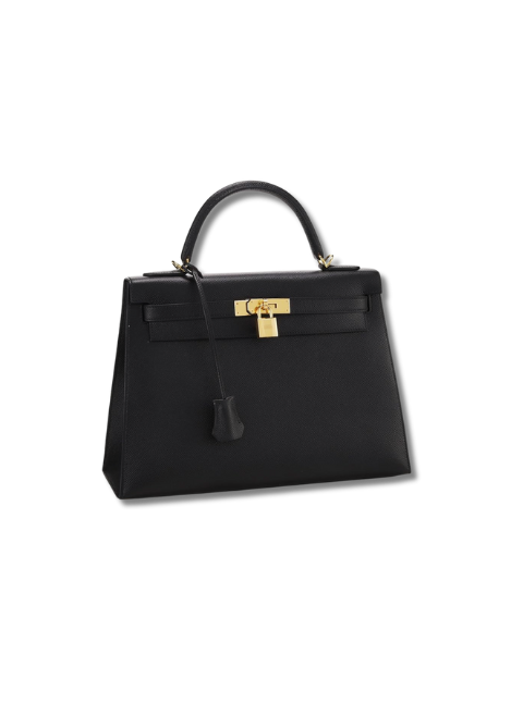 Pre-Loved HERMÈS Black Epsom Kelly Sellier 32