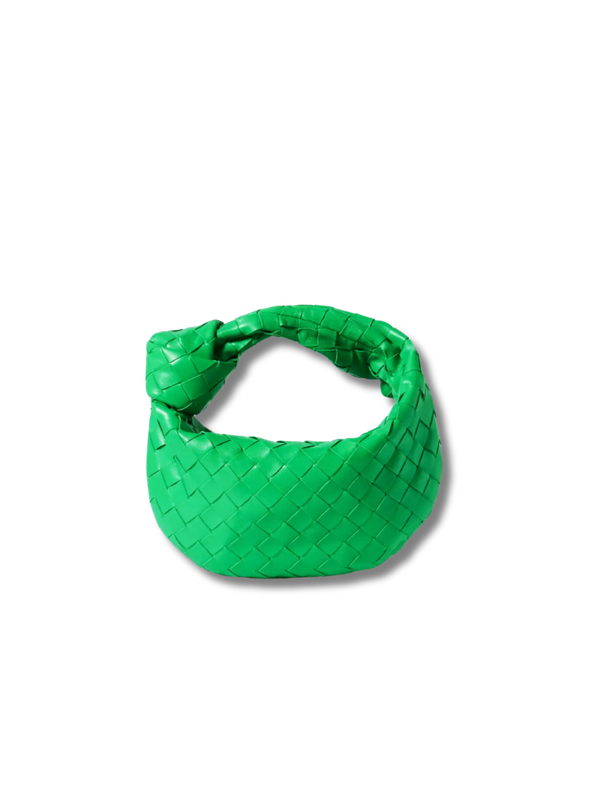 Pre-Loved BOTTEGA VENETA Jodie knotted intrecciato leather mini tote