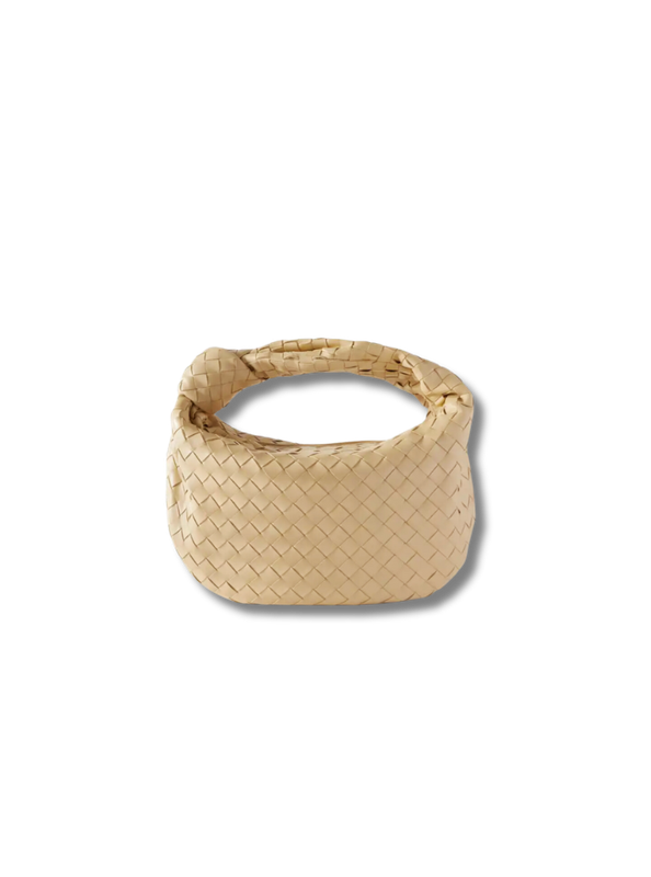 Pre-Loved BOTTEGA VENETA Jodie Teen knotted Intrecciato leather tote