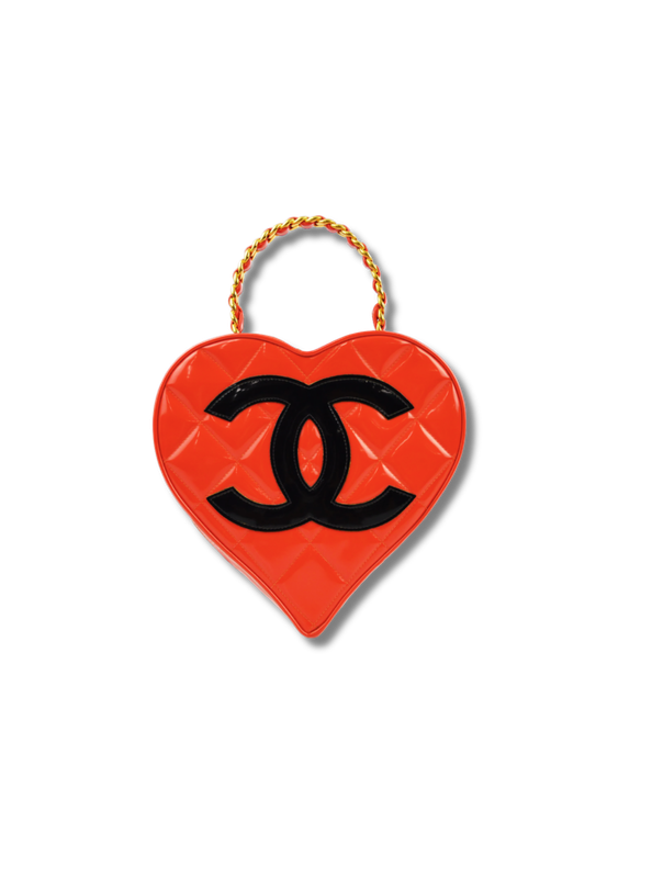 Pre-Loved CHANEL Heart Vanity Handbag