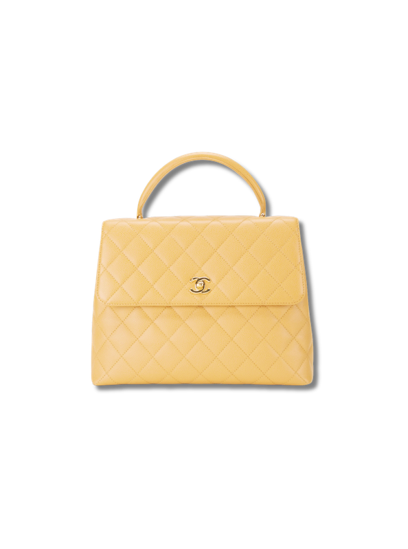 Pre-Loved CHANEL Quilted Tote (Beige)