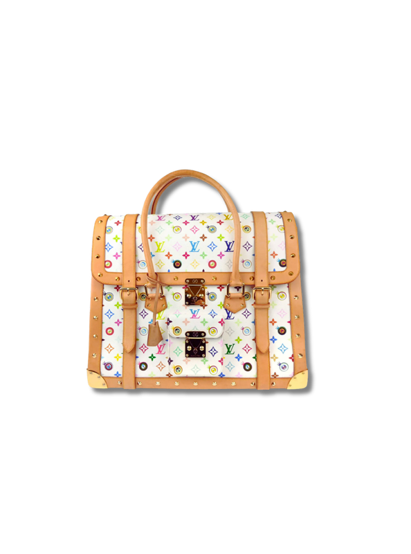 Pre-Loved Louis Vuitton x Takashi Murakami Eye Love Sac Gigantic Handbag
