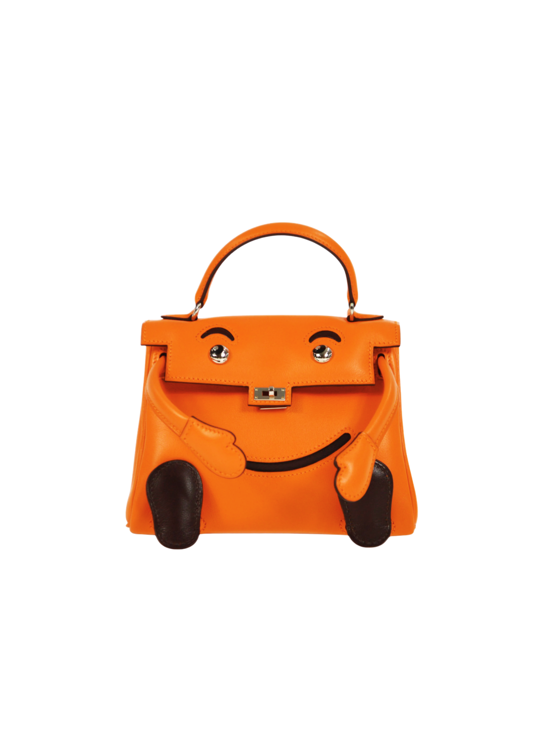 Pre-Loved Hermès Kelly Doll Mini Bag Gulliver Orange