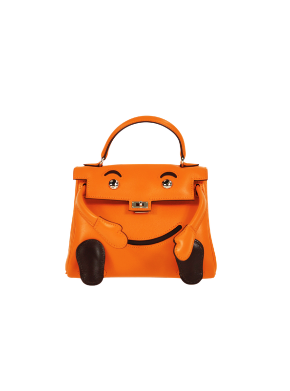 Pre-Loved Hermès Kelly Doll Mini Bag Gulliver Orange