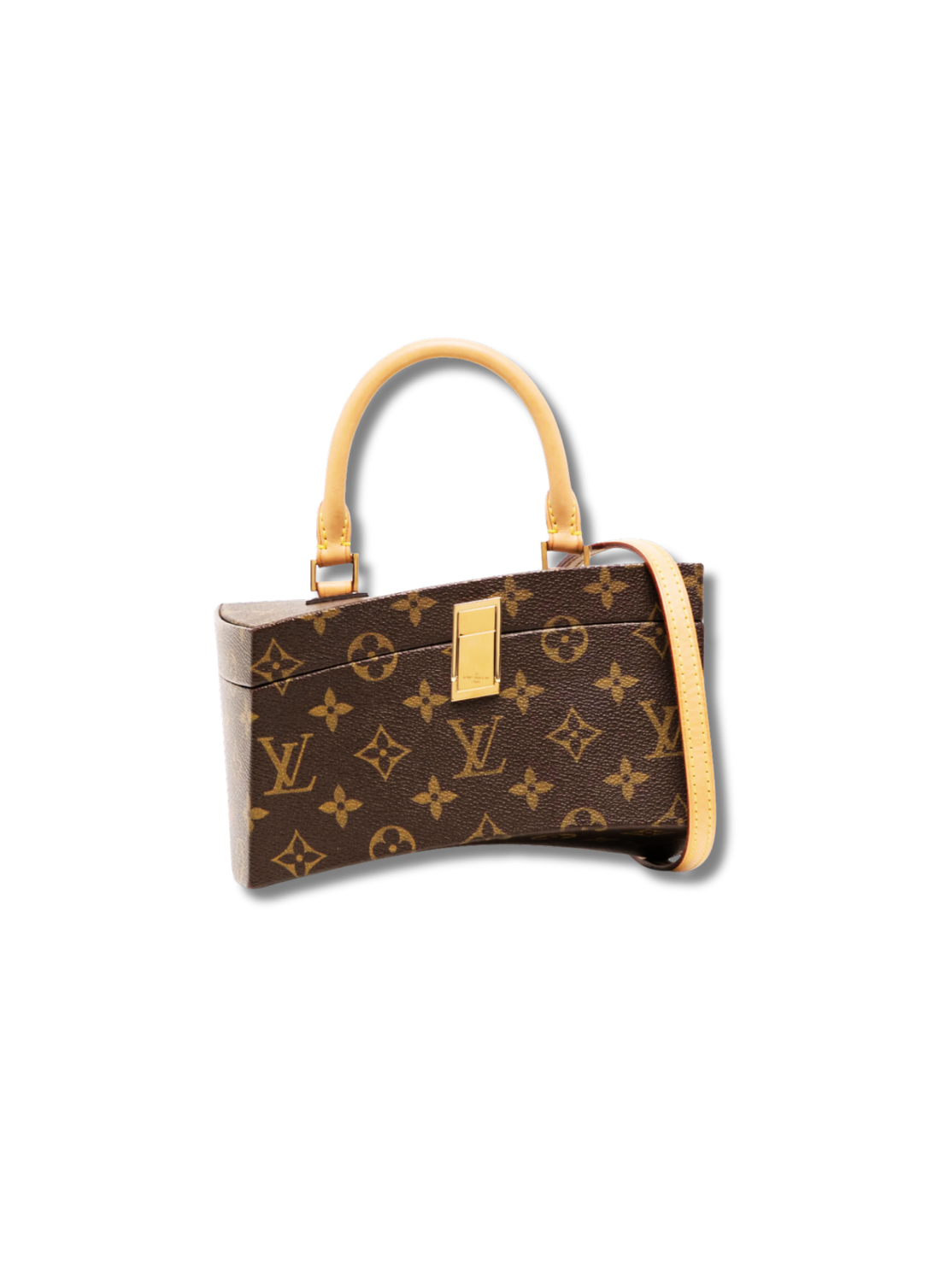 Pre-Loved Louis Vuitton Twisted Box Monogram Canvas Tote Bag