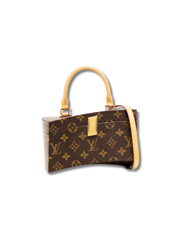 Pre-Loved Louis Vuitton Twisted Box Monogram Canvas Tote Bag