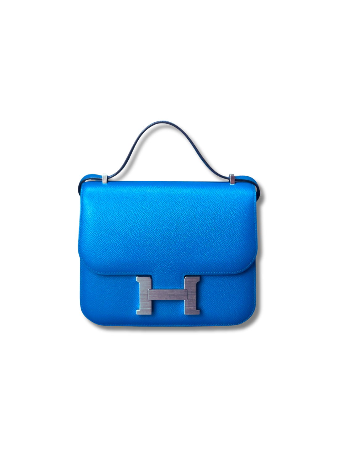 Pre-Loved Hermès Constance 18 Epsom Leather Palladium Hardware Crossbody Bag
