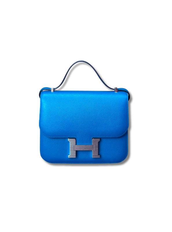 Pre-Loved Hermès Constance 18 Epsom Leather Palladium Hardware Crossbody Bag