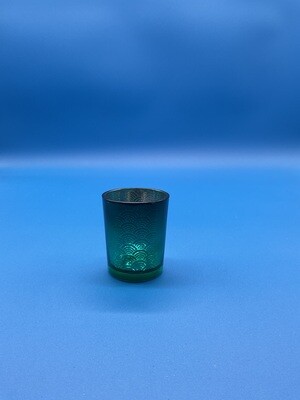Teal votive