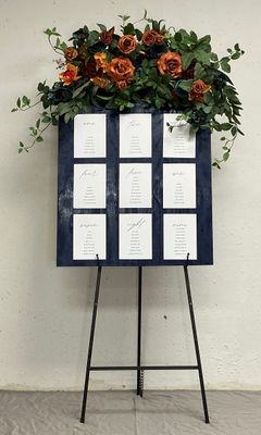 Black Sign Stand