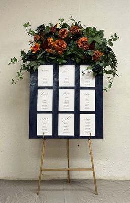 Gold Sign Stand