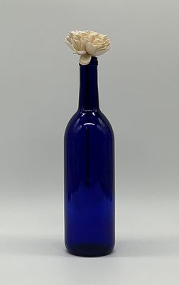 Royal Blue Bottle Vase