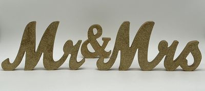 MR &amp; MRS Sign