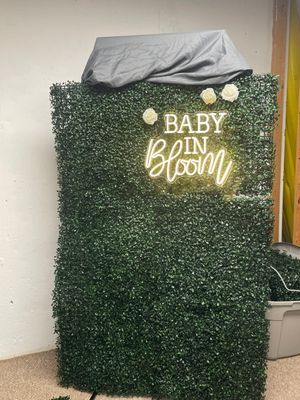 Baby in Bloom Neon Sign