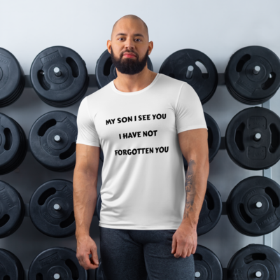 I Have Not Forgotten You All-Over Print Men&#39;s Athletic T-shirt